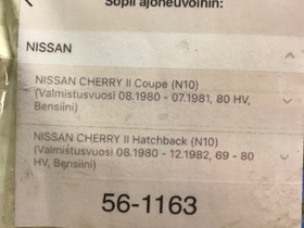 Nissan Cherry jarrulevyt, Autovaraosat, Auton varaosat ja tarvikkeet, Turku, Tori.fi