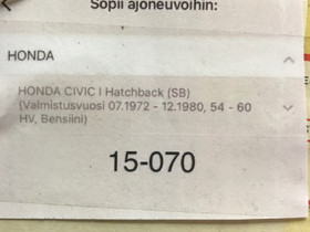 Honda Civic 1972 - 1980 jarrurummut, Autovaraosat, Auton varaosat ja tarvikkeet, Turku, Tori.fi Honda Civic 1972 - 1980 jarrurummut, Autovaraosat, Auton varaosat ja tarvikkeet, Turku, Tori.fi