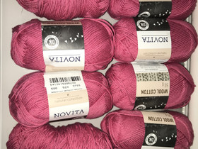 Novita wool cotton langat, Käsityöt, Joensuu, Tori.fi