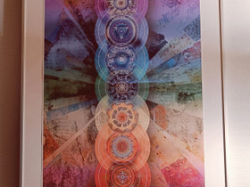 Chakra-juliste taulu, Taulut, Sisustus ja huonekalut, Pori, Tori.fi Chakra-juliste taulu, Taulut, Sisustus ja huonekalut, Pori, Tori.fi