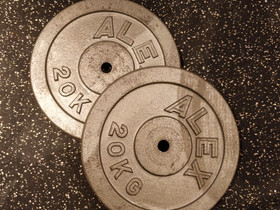 Levypainot 2x20 kg (25 mm), Kuntoilu ja fitness, Urheilu ja ulkoilu, Kouvola, Tori.fi Levypainot 2x20 kg (25 mm), Kuntoilu ja fitness, Urheilu ja ulkoilu, Kouvola, Tori.fi