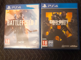 Battlefield 1 Ja Call Of Duty IIII, Pelikonsolit ja pelaaminen, Viihde-elektroniikka, Lahti, Tori.fi