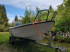 Terhi Nordic 6020c venepaketti trailerilla, Moottoriveneet, Veneet, Lahti, Tori.fi