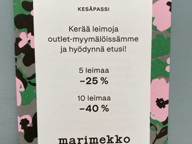 Marimekko kesäpassi 1 leima, Keikat, konsertit ja tapahtumat, Matkat ja liput, Helsinki, Tori.fi Marimekko kesäpassi 1 leima, Keikat, konsertit ja tapahtumat, Matkat ja liput, Helsinki, Tori.fi