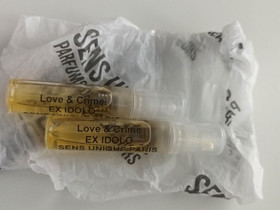 Tuoksu Ex Idolo Love & Crime testerit, Kauneudenhoito ja kosmetiikka, Terveys ja hyvinvointi, Tampere, Tori.fi Tuoksu Ex Idolo Love & Crime testerit, Kauneudenhoito ja kosmetiikka, Terveys ja hyvinvointi, Tampere, Tori.fi