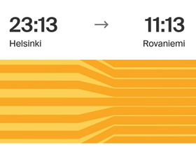 Junalippu Helsinki Rovaniemi 25.8., Matkat, risteilyt ja lentoliput, Matkat ja liput, Joensuu, Tori.fi Junalippu Helsinki Rovaniemi 25.8., Matkat, risteilyt ja lentoliput, Matkat ja liput, Joensuu, Tori.fi