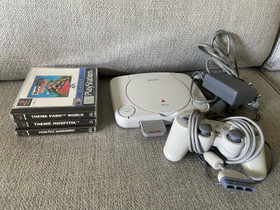 Ps1 slim konsoli ja kolme peliä, Pelikonsolit ja pelaaminen, Viihde-elektroniikka, Pori, Tori.fi Ps1 slim konsoli ja kolme peliä, Pelikonsolit ja pelaaminen, Viihde-elektroniikka, Pori, Tori.fi