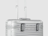 Alumiininen matkalaukku finnairin logo tai ilman