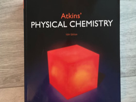 Atkins' Physical Chemistry 10 painos, Oppikirjat, Kirjat ja lehdet, Jyväskylä, Tori.fi Atkins' Physical Chemistry 10 painos, Oppikirjat, Kirjat ja lehdet, Jyväskylä, Tori.fi