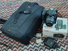Canon EOS 600D kamera+tarvikkeita, Kamerat, Kamerat ja valokuvaus, Janakkala, Tori.fi Canon EOS 600D kamera+tarvikkeita, Kamerat, Kamerat ja valokuvaus, Janakkala, Tori.fi