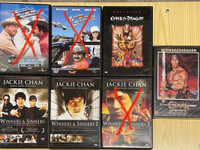 DVD ELOKUVIA: conan, Jackie Chan, Bruce Lee