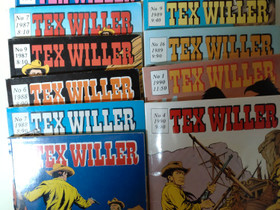 Erä Tex Willer sarjakuvia, Sarjakuvat, Kirjat ja lehdet, Kankaanpää, Tori.fi Erä Tex Willer sarjakuvia, Sarjakuvat, Kirjat ja lehdet, Kankaanpää, Tori.fi