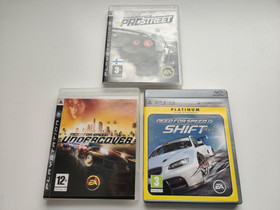 PS3 Need for Speed pelejä, Pelikonsolit ja pelaaminen, Viihde-elektroniikka, Seinäjoki, Tori.fi PS3 Need for Speed pelejä, Pelikonsolit ja pelaaminen, Viihde-elektroniikka, Seinäjoki, Tori.fi