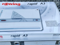 Rotring Rapid A3 piirustuspöytä