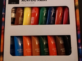 Akryylivärit 16kpl x 36ml, Käsityöt, Lahti, Tori.fi Akryylivärit 16kpl x 36ml, Käsityöt, Lahti, Tori.fi