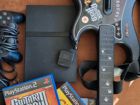 Playstation 2, guitar hero ja muutama muu peli, Pelikonsolit ja pelaaminen, Viihde-elektroniikka, Nurmijärvi, Tori.fi Playstation 2, guitar hero ja muutama muu peli, Pelikonsolit ja pelaaminen, Viihde-elektroniikka, Nurmijärvi, Tori.fi