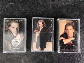 Kolme Michael Bolton C-kasettia, Musiikki CD, DVD ja äänitteet, Musiikki ja soittimet, Helsinki, Tori.fi
