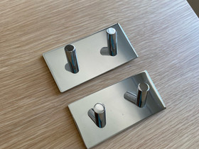 Pyyhekoukut kromi, tarrakiinnitys, Kylpyhuoneet, WC:t ja saunat, Rakennustarvikkeet ja työkalut, Turku, Tori.fi Pyyhekoukut kromi, tarrakiinnitys, Kylpyhuoneet, WC:t ja saunat, Rakennustarvikkeet ja työkalut, Turku, Tori.fi