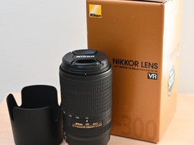 Nikon AF-P 70-300mm f4.5-5.6E ED VR, Objektiivit, Kamerat ja valokuvaus, Järvenpää, Tori.fi