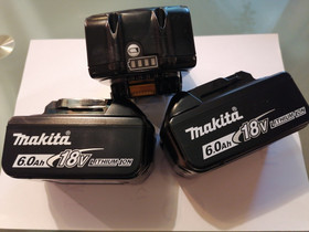 Uusi Makita 6.Ah akku, Työkalut, tikkaat ja laitteet, Rakennustarvikkeet ja työkalut, Helsinki, Tori.fi Uusi Makita 6.Ah akku, Työkalut, tikkaat ja laitteet, Rakennustarvikkeet ja työkalut, Helsinki, Tori.fi