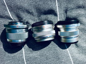 Olympus Objektiivit 3 kpl, Objektiivit, Kamerat ja valokuvaus, Helsinki, Tori.fi Olympus Objektiivit 3 kpl, Objektiivit, Kamerat ja valokuvaus, Helsinki, Tori.fi