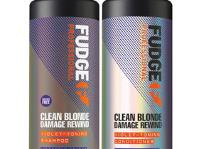 Fudge Care Clean Blonde Damage Rewind Duo, Kauneudenhoito ja kosmetiikka, Terveys ja hyvinvointi, Raisio, Tori.fi