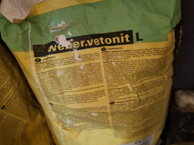Weber vetonit L, Muu rakentaminen ja remontointi, Rakennustarvikkeet ja työkalut, Kerava, Tori.fi Weber vetonit L, Muu rakentaminen ja remontointi, Rakennustarvikkeet ja työkalut, Kerava, Tori.fi