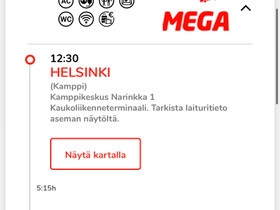 2kpl Onnibuss lippuja Helsinki-kuopio 22.8, Matkat, risteilyt ja lentoliput, Matkat ja liput, Kuopio, Tori.fi