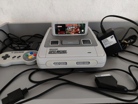 Snes + Donkey Kong Country, Pelikonsolit ja pelaaminen, Viihde-elektroniikka, Kemi, Tori.fi Snes + Donkey Kong Country, Pelikonsolit ja pelaaminen, Viihde-elektroniikka, Kemi, Tori.fi