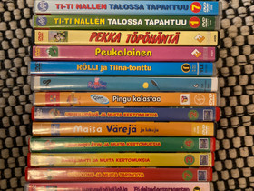 DVD- paketti pienten lasten elokuvia, Elokuvat, Seinäjoki, Tori.fi
