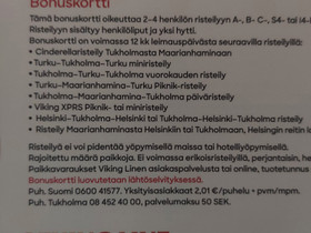 Viking line bonuskortti, Matkat, risteilyt ja lentoliput, Matkat ja liput, Helsinki, Tori.fi Viking line bonuskortti, Matkat, risteilyt ja lentoliput, Matkat ja liput, Helsinki, Tori.fi