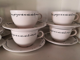 CAPPUCCINO kupit 4kpl, Kahvikupit, mukit ja lasit, Keittiötarvikkeet ja astiat, Sotkamo, Tori.fi CAPPUCCINO kupit 4kpl, Kahvikupit, mukit ja lasit, Keittiötarvikkeet ja astiat, Sotkamo, Tori.fi