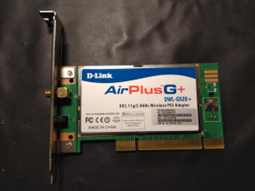 D-Link DWL-G520+ PCI WLAN verkkokortti, Verkkotuotteet, Tietokoneet ja lisälaitteet, Oulu, Tori.fi D-Link DWL-G520+ PCI WLAN verkkokortti, Verkkotuotteet, Tietokoneet ja lisälaitteet, Oulu, Tori.fi