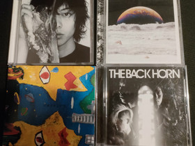 The Back Horn CD-levyt 4kpl, japani, rock, Musiikki CD, DVD ja äänitteet, Musiikki ja soittimet, Kokkola, Tori.fi