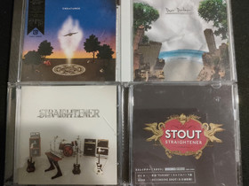 Straightener 4 kpl CD-levyjä, japani, rock, Musiikki CD, DVD ja äänitteet, Musiikki ja soittimet, Kokkola, Tori.fi