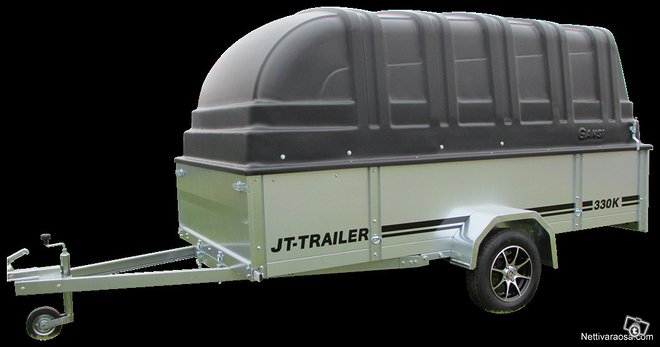 Jt-trailer 150x330x50+ kuomu