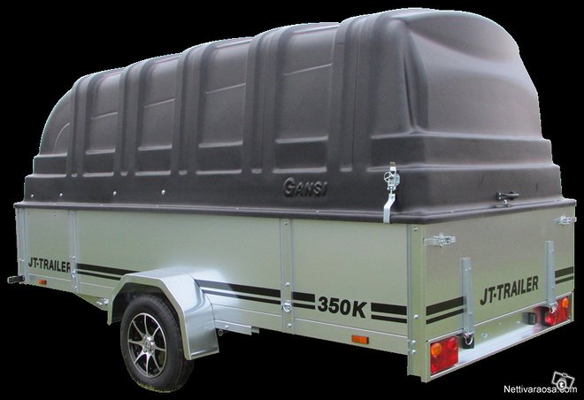 Jt-trailer 150x350x50 + kuomu