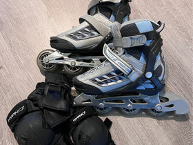 Rullaluistimet (40) ja suojat (s), Rullaluistelu ja skeittaus, Urheilu ja ulkoilu, Seinäjoki, Tori.fi Rullaluistimet (40) ja suojat (s), Rullaluistelu ja skeittaus, Urheilu ja ulkoilu, Seinäjoki, Tori.fi
