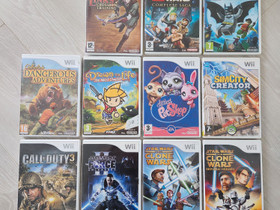 Nintendo wii pelit, Pelikonsolit ja pelaaminen, Viihde-elektroniikka, Vantaa, Tori.fi Nintendo wii pelit, Pelikonsolit ja pelaaminen, Viihde-elektroniikka, Vantaa, Tori.fi