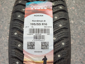 Nokian Hakkapeliitta/Nordman 8 195/55R16, Renkaat ja vanteet, Hattula, Tori.fi Nokian Hakkapeliitta/Nordman 8 195/55R16, Renkaat ja vanteet, Hattula, Tori.fi