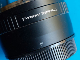 Tamron adapt all optiikka L-mount adapteri, Objektiivit, Kamerat ja valokuvaus, Helsinki, Tori.fi Tamron adapt all optiikka L-mount adapteri, Objektiivit, Kamerat ja valokuvaus, Helsinki, Tori.fi