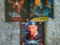 3 kpl 88 Films Van Damme Blu-Ray elokuvia
