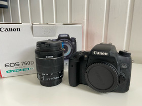 Canon 760D + EF-S 18-55mm, Kamerat, Kamerat ja valokuvaus, Kurikka, Tori.fi