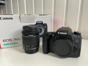 Canon 760D + EF-S 18-55mm, Kamerat, Kamerat ja valokuvaus, Kurikka, Tori.fi Canon 760D + EF-S 18-55mm, Kamerat, Kamerat ja valokuvaus, Kurikka, Tori.fi