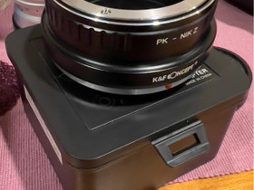 Pentax k - Nikon z adapteri, Objektiivit, Kamerat ja valokuvaus, Kontiolahti, Tori.fi