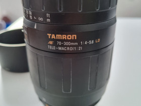 Tamron AF 70-300mm 1:4-5.6 LD Macro 1:2 (Nikon), Objektiivit, Kamerat ja valokuvaus, Kontiolahti, Tori.fi Tamron AF 70-300mm 1:4-5.6 LD Macro 1:2 (Nikon), Objektiivit, Kamerat ja valokuvaus, Kontiolahti, Tori.fi