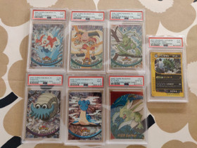 Pokemon Topps PSA slabejä sekä E-Series Tyranitar, Muu keräily, Keräily, Oulu, Tori.fi Pokemon Topps PSA slabejä sekä E-Series Tyranitar, Muu keräily, Keräily, Oulu, Tori.fi