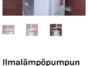 Ilmalämpöpumpun katos, Lämmityslaitteet ja takat, Rakennustarvikkeet ja työkalut, Teuva, Tori.fi Ilmalämpöpumpun katos, Lämmityslaitteet ja takat, Rakennustarvikkeet ja työkalut, Teuva, Tori.fi