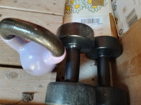 Käsipainot ja kahvakuula, Kuntoilu ja fitness, Urheilu ja ulkoilu, Joensuu, Tori.fi Käsipainot ja kahvakuula, Kuntoilu ja fitness, Urheilu ja ulkoilu, Joensuu, Tori.fi