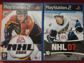 PS2 NHL pelit 2kpl, 2004 & 2007, Pelikonsolit ja pelaaminen, Viihde-elektroniikka, Kokkola, Tori.fi PS2 NHL pelit 2kpl, 2004 & 2007, Pelikonsolit ja pelaaminen, Viihde-elektroniikka, Kokkola, Tori.fi